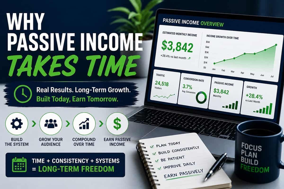 Why Passive Income Takes Time